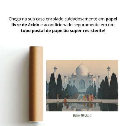 Névoa Matinal no Taj Mahal