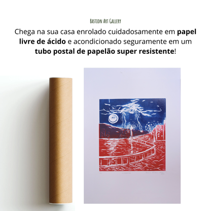 Poste e luar- bicolor