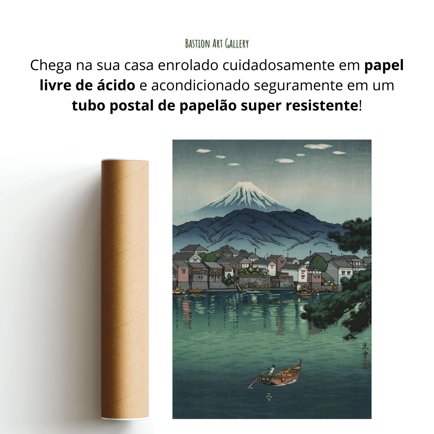 Porto de Numazu na Tokaido