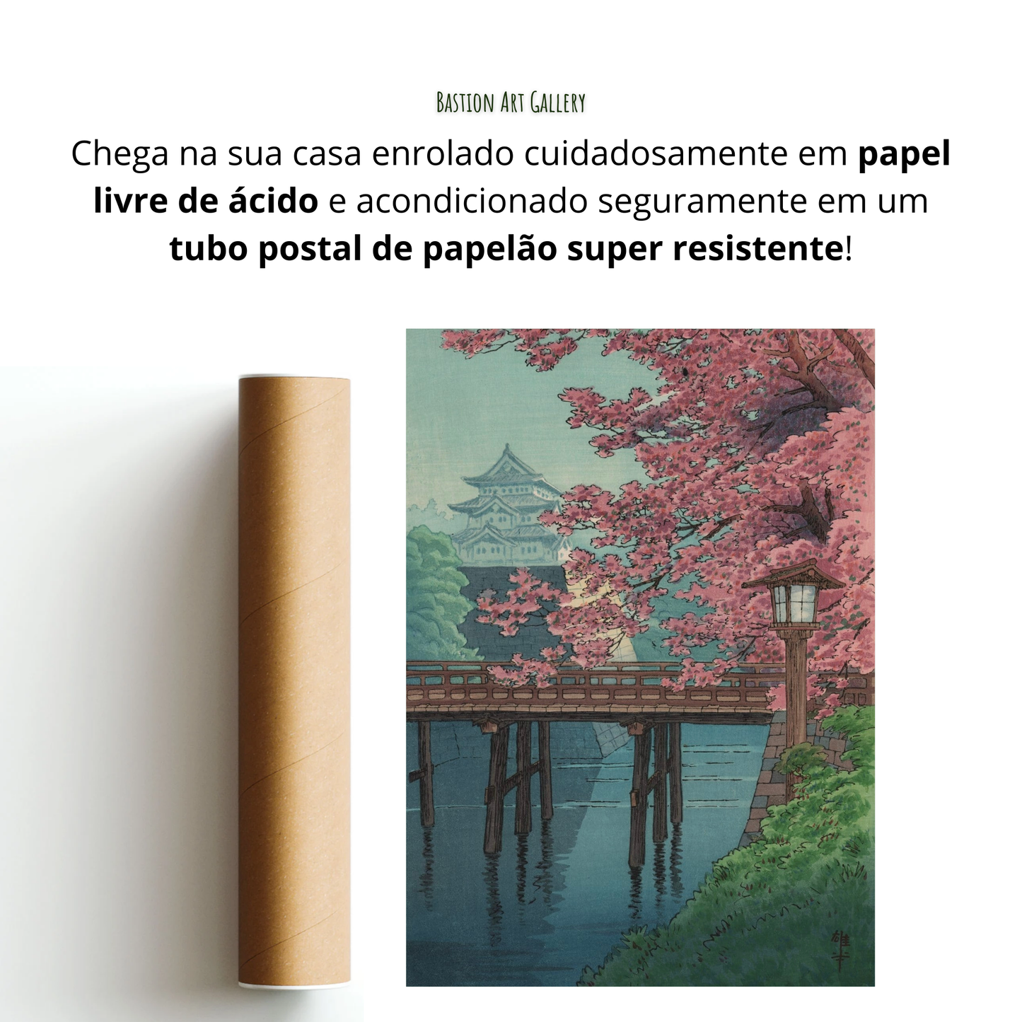 Cerejeiras junto ao Castelo