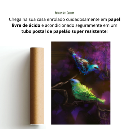 Saíras II - Saí Azul (casal)
